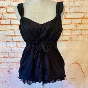 Ann Taylor Tie Front Tank